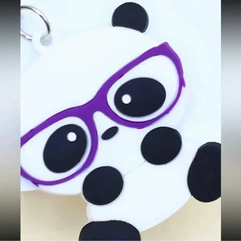 Cute Panda Bear Keychain